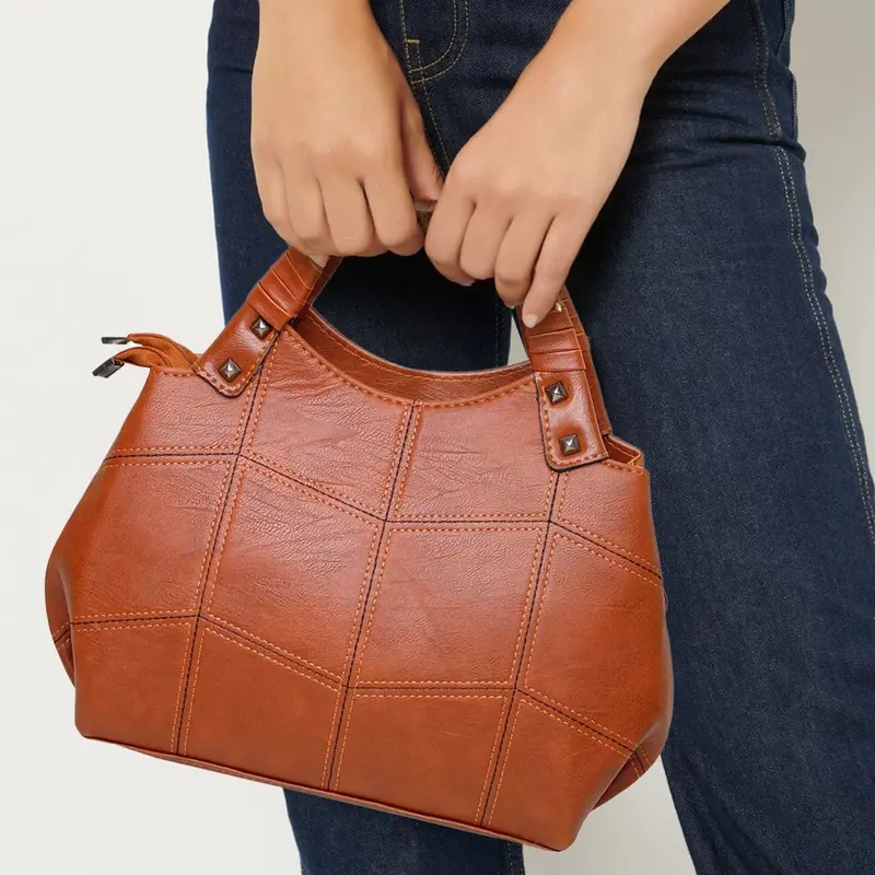 کیف چرم مصنوعی رودوشی زنانه مدل 2695